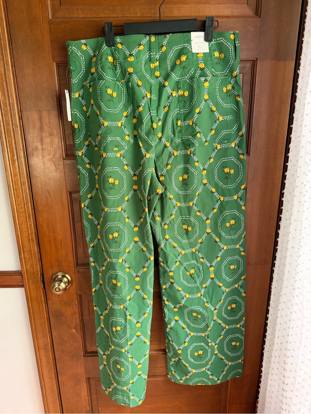 Anthropologie Colette Full-Length High-Rise Wide-Leg Pants by Maeve - Picture 6 of 7